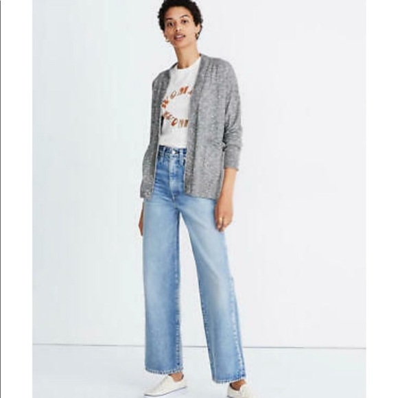 MADEWELL Space Dyed Open Cardigan - Picture 3 of 11